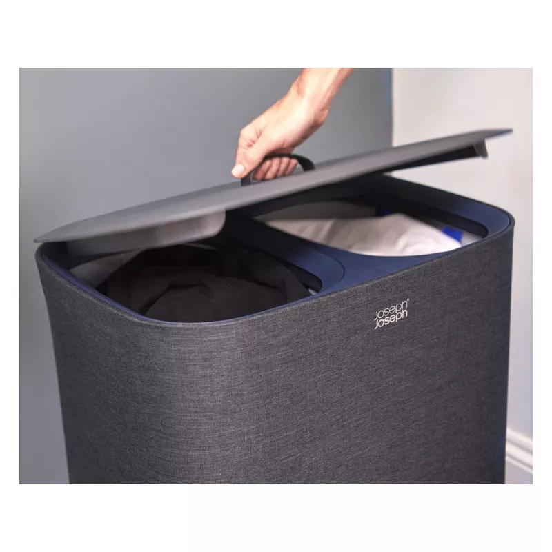 Portabiancheria Joseph Joseph Tota 90 L nero