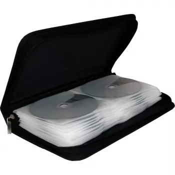 Porta CD MediaRange per 48 CD/DVD nero (BOX51)