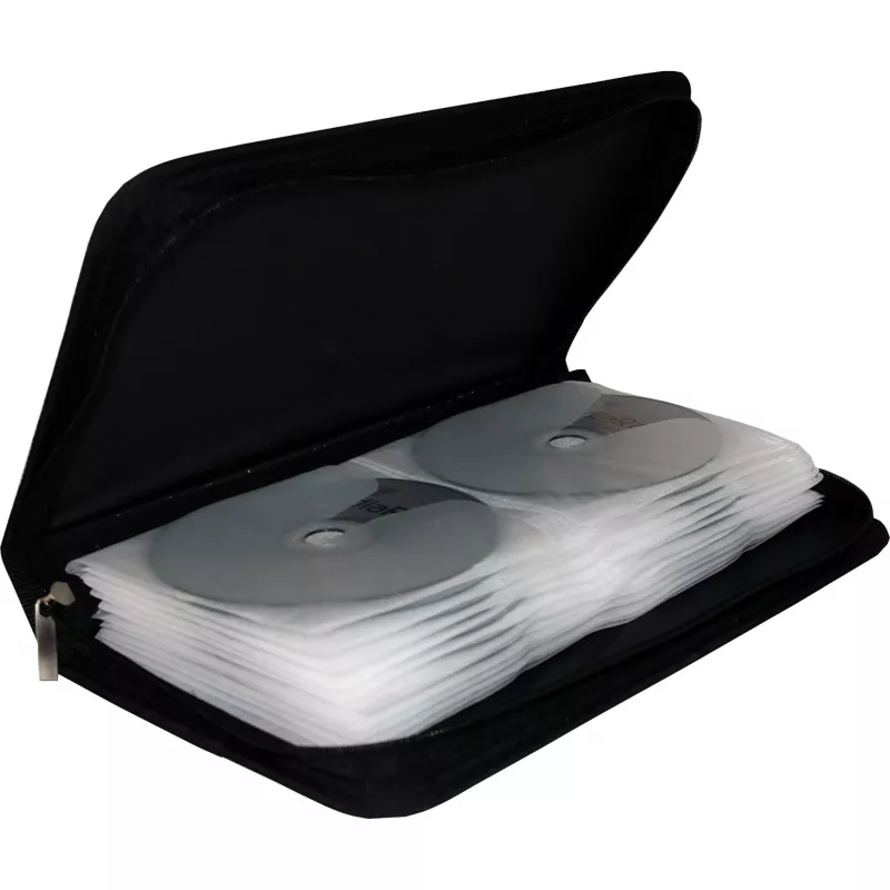 Porta CD MediaRange per 48 CD/DVD nero (BOX51)