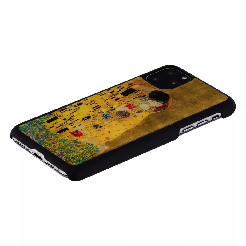 Custodia per smartphone iKins per iPhone 11 Pro Max – design bacio nero, custodia protettiva