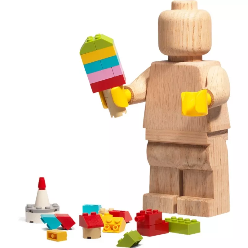 LEGO Wooden Minifigure, decorazione legno