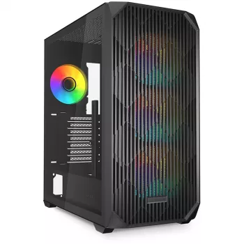Sharkoon AK3 RGB Midi Tower nero