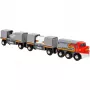 Treno BRIO World Santa Fe Train Trains of the World multicolore
