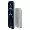 Powerbank RealPower PB-5000 MAG argento 5.000 mAh