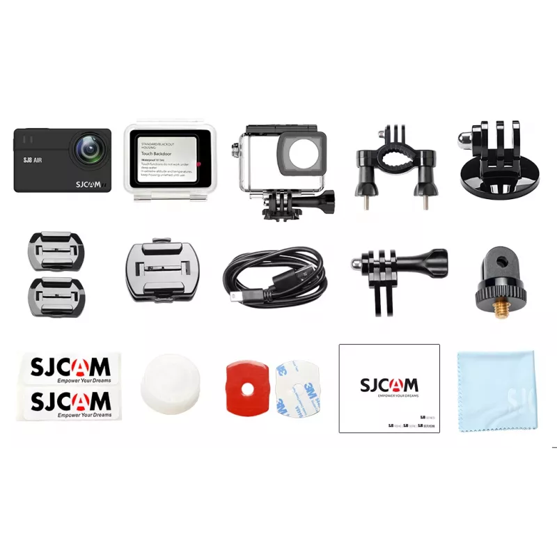Action camera SJCam SJ8 AIR — 4K 30fps, impermeabile