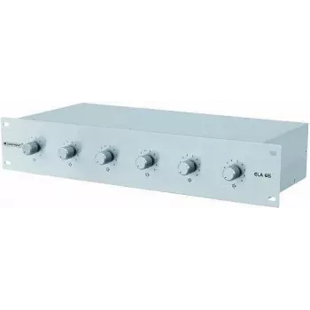 Omnitronic ELA 6S regolatore di volume di zona, 5 W, argento (80711342)