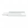 Guida a L di montaggio ALLNET lunghezza regolabile 502–849 mm grigio chiaro, coppia