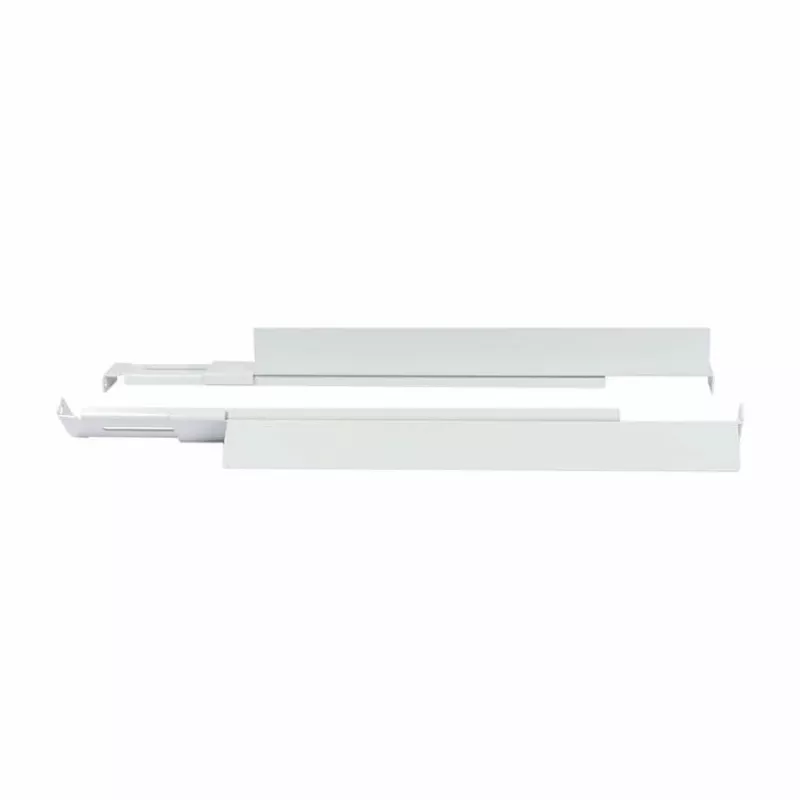 Guida a L di montaggio ALLNET lunghezza regolabile 502–849 mm grigio chiaro, coppia