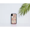 Custodia per cellulare iKins per iPhone XR — motivo diamante, nero