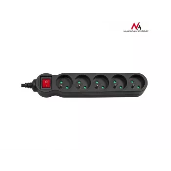 Prolunga elettrica ciabatta MCE184 5 prese (3 m) - Maclean