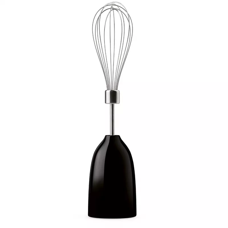 Frullatore a immersione Smeg HBF03BLEU — 700 W Frullatore a mano, 1,4 L bicchiere, lama in acciaio inox, nero