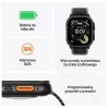 Smartwatch Apple Watch Ultra 3 GPS + Cellular 49 mm cassa Natural Titanium con Light Blue Alpine Loop (piccolo)