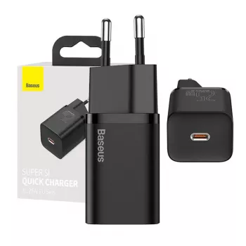 Baseus Super Si Quick Charger 1C 25W (nero)