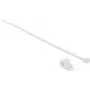 Fascetta fermacavo con fissaggio a vite DeLOCK 18867 nylon bianco 24 mm 10 pz.