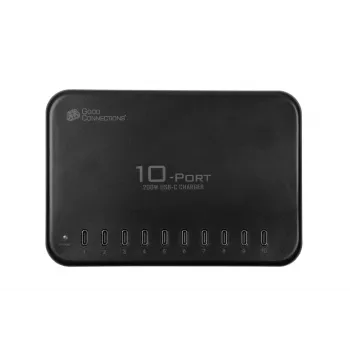 Alcasa PCA-D007S caricabatterie per dispositivi mobili tablet nero AC ricarica rapida per interni