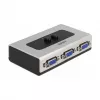 Switch VGA DeLOCK 87758 2 porte manuale bidirezionale