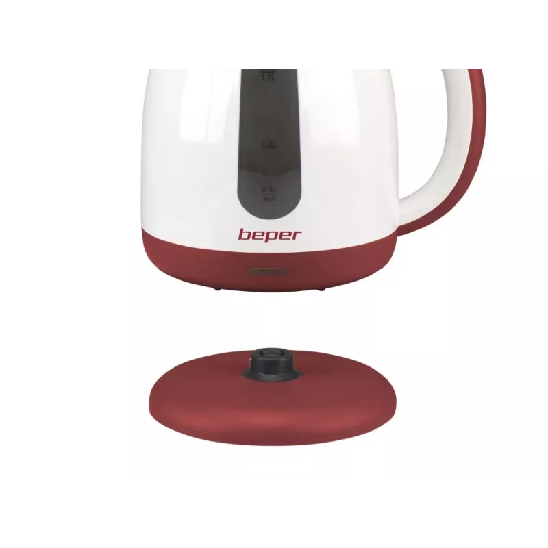 Bollitore elettrico Beper 1,7L 2200W nero