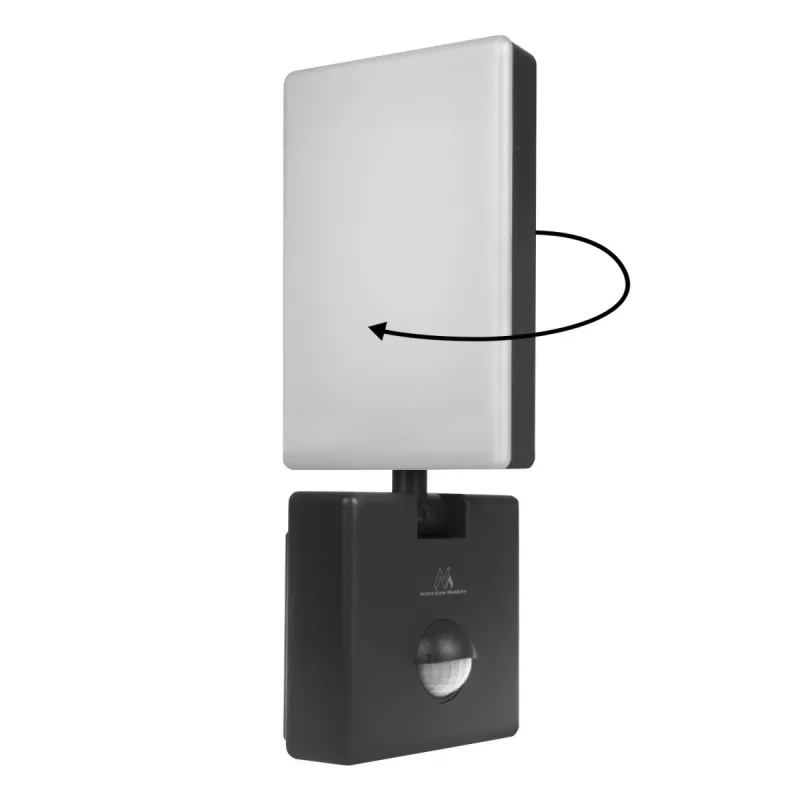 Faro LED MACLEAN MCE516 10W con sensore di movimento PIR, 800 lm