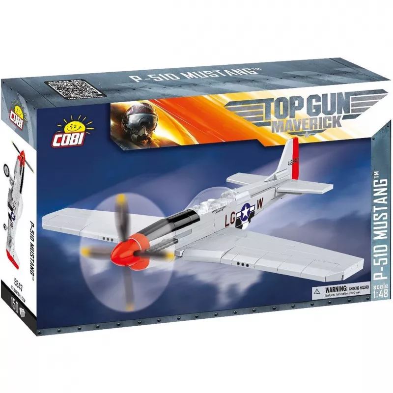 COBI 5847 Top Gun Maverick P-51D Mustang 150 mattoncini
