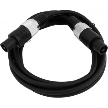 Cavo per altoparlanti Omnitronic 2 x 2,5 mm², 5 m, nero