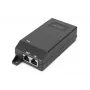 Injector PoE+ Gigabit Ethernet Digitus 802.3at 30 W nero