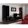 Armadietto chiuso Cama VIGO '180' 180/40/30 nero/nero lucido