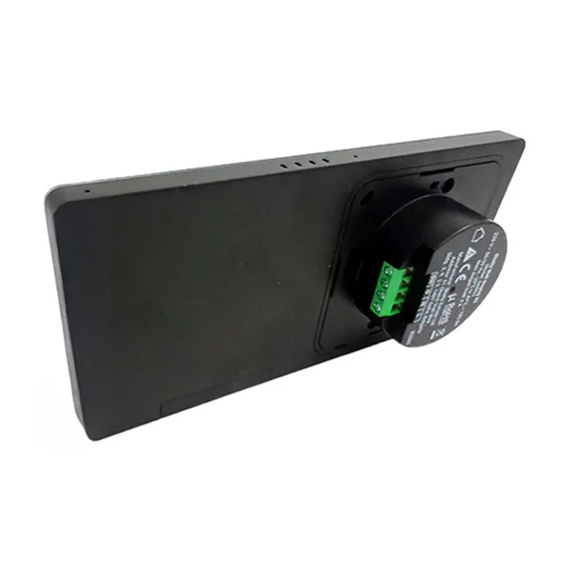 Bundle Shelly Wall Display X2 Black + BLU H&T Black, pannello di controllo da incasso, Android, Wi-Fi, Bluetooth