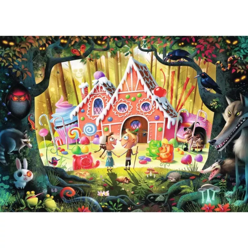 Puzzle Ravensburger Hansel e Gretel di Dean Macadam - 1000 pezzi, Ravensburger 12000415