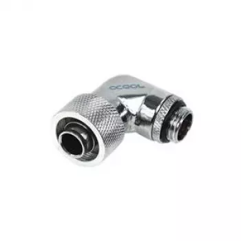 Alphacool HF 16/10 raccordo a vite 90° girevole G1/4 - cromato (17080)