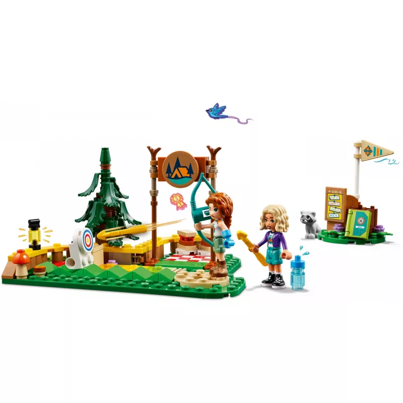 LEGO Friends Campo avventura con tiro con l'arco 42622 — 157 pezzi, 2 minifigure, età 6+