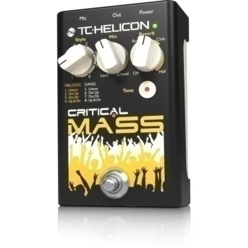 Processore di effetti vocali TC-Helicon Critical Mass (MPN 36157621)