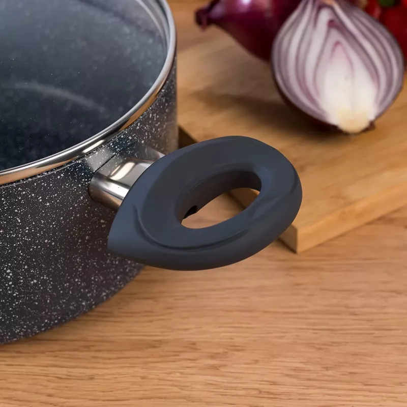 Pentola Russell Hobbs RH00848EU 20 cm pietra – pentola con coperchio