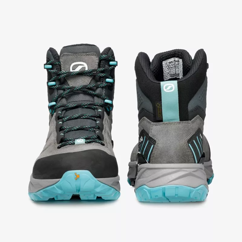 Scarpa Rush TRK GTX Woman scarpe da escursionismo da donna, taglia 38, Midgray/Aqua