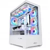 Case PC Sharkoon AK6 RGB, ATX, bianco