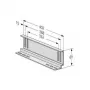 apraNET 312-544 kit di montaggio su guide 19