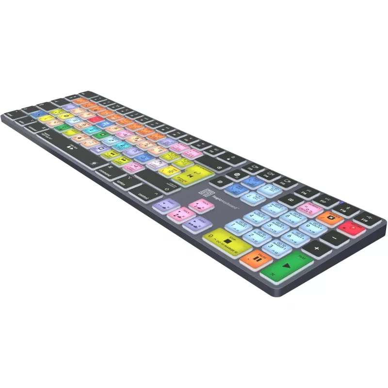 Tastiera LogicKeyboard Apple Logic Pro X2 Titan DE Mac — LKB-LOGXP2-TM-DE, layout tedesco