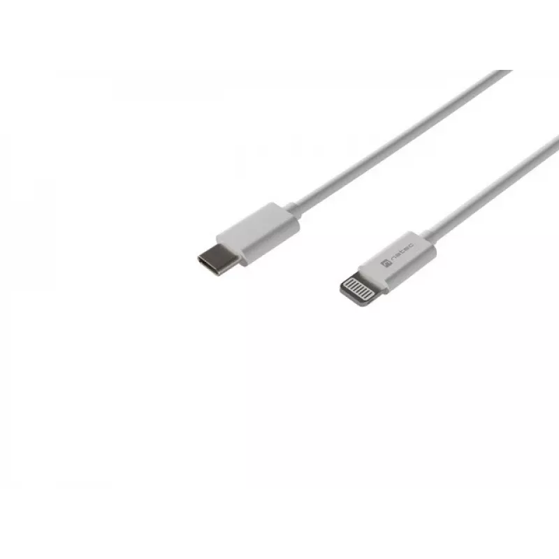 Cavo USB Natec USB-C Lightning 1 m bianco (NKA-2150)