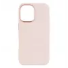 Cover posteriore FIXED per Apple iPhone 16 Liquid Silicone rosa con custodia protettiva sottile MagFlow