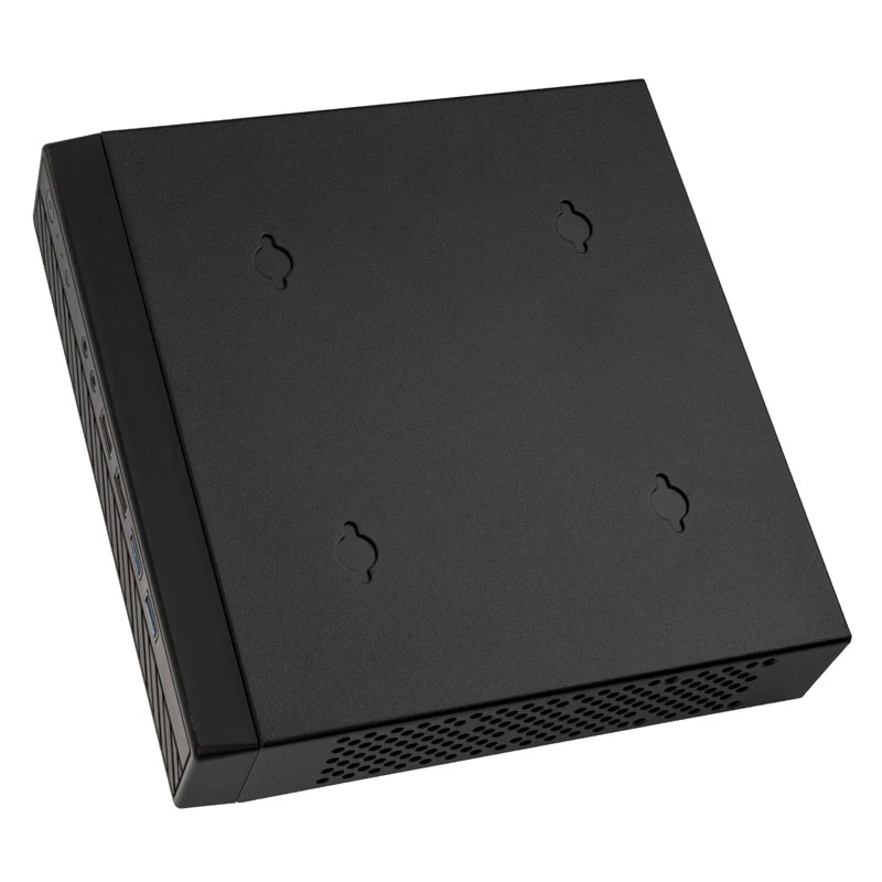 Akasa Cypher MX3 - mini-tower - PC - SGCC - nero - Thin Mini-ITX - disco fisso - alimentazione (A-ITX38U3-M1B)