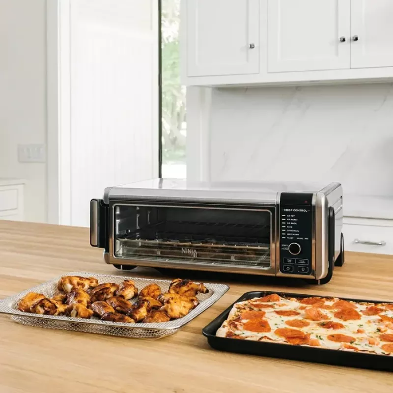 Ninja SP101 singolo 10 L autonomo 2400 W friggitrice ad aria nero, acciaio inox