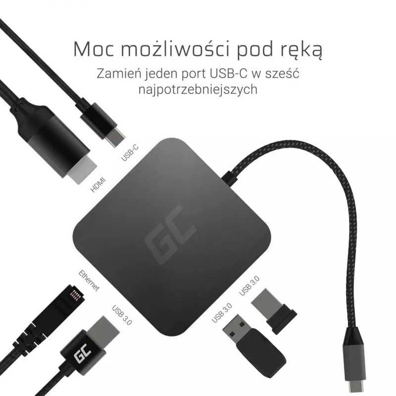 Dock per laptop Green Cell AK61