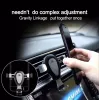 Supporto Maclean per cellulare in auto, universale, per bocchetta di aerazione, Gravity, distanza centrale max 90 mm, MC-324