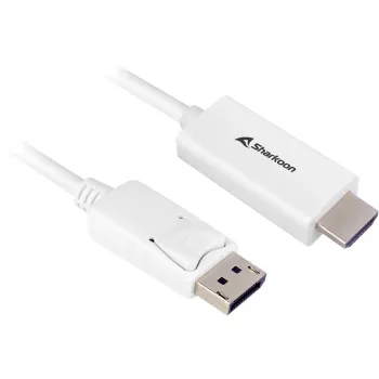 Cavo adattatore DisplayPort 1.2 Sharkoon 4K, lunghezza 1 m