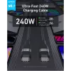 Cavo USB-C a USB-C Anker A82E2 — USB 2.0, 1,8 m, nero