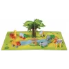 Giocattolo per neonati MALIK Magnetic Mini Animals Dschungel Modello 62323 — Set di figure magnetiche di animali