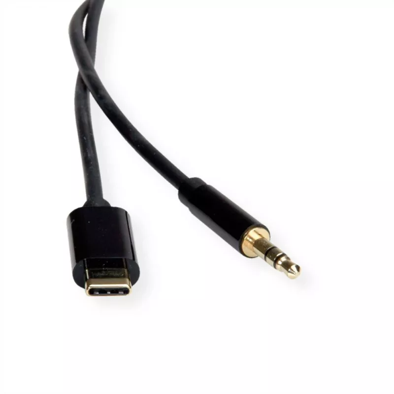 ROLINE adattatore USB-C a jack audio - USB-C maschio reversibile a mini jack stereo maschio