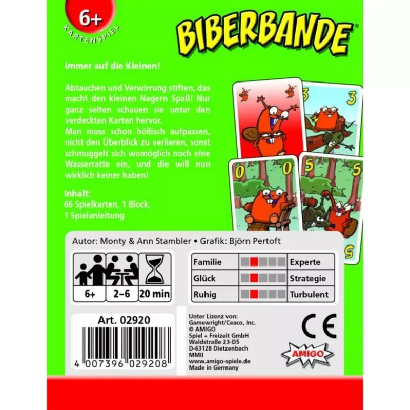 Gioco di carte AMIGO 02920 — gioco di abbinamento per bambini dai 6 anni
