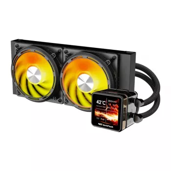 Dissipatore a liquido per CPU Darkflash DE240 (nero) — radiatore da 240 mm, raffreddamento a liquido AIO