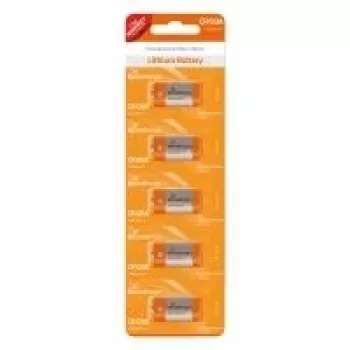 MediaRange - Batteria 5 x CR123A - Li - 1300 mAh (MRBAT150)