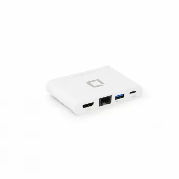 DICOTA USB-C Portable Docking 4-in-1 con HDMI - docking station - USB-C - HDMI (D31730)